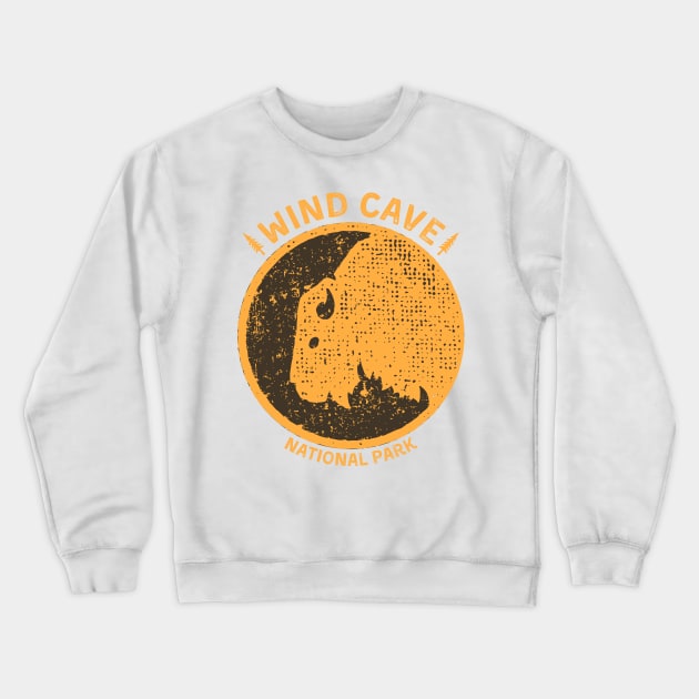 Wind Cave National Park Crewneck Sweatshirt by soulfulprintss8